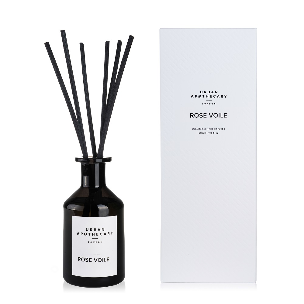 Urban apothecary Rose Voile 200 мл - Аромадифузор для оселі з квітковим ароматом